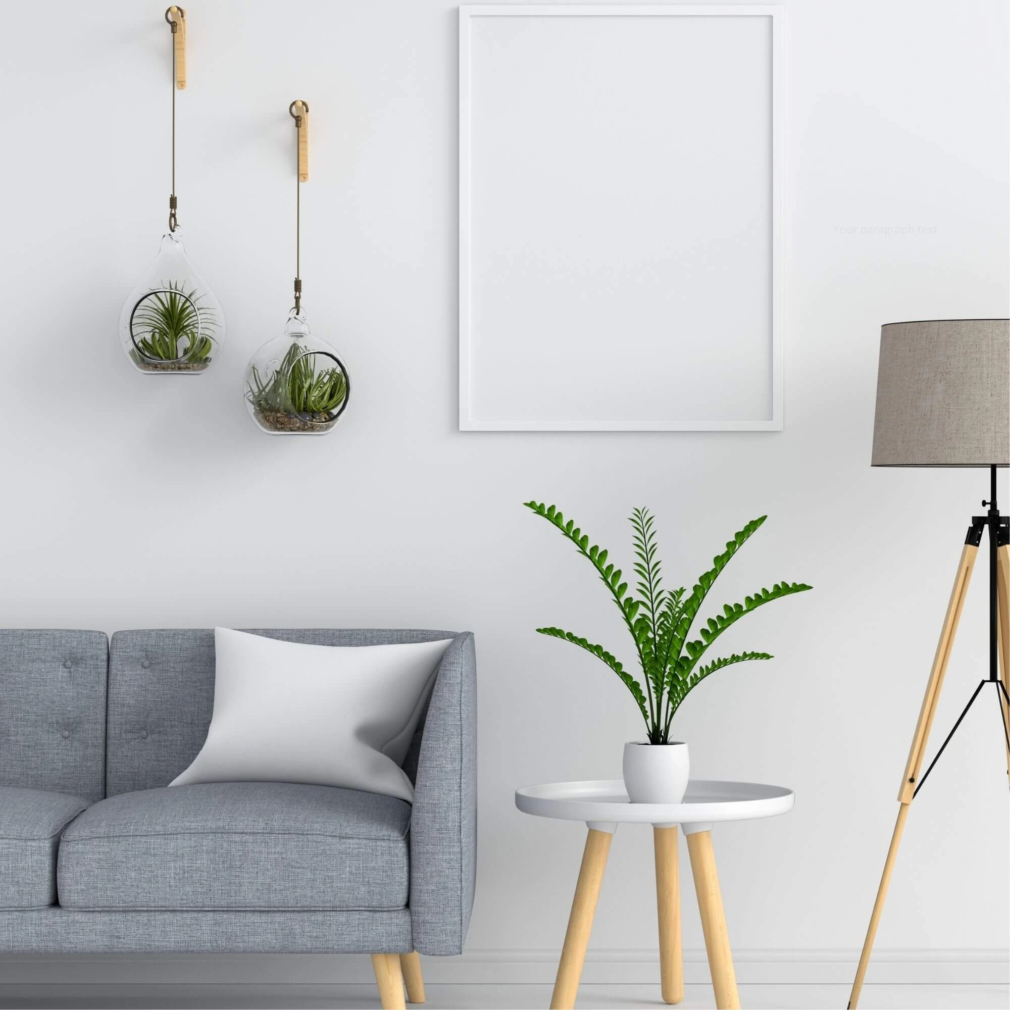 Professional residential cleaning service in Abuja living room